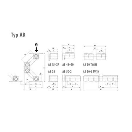 Shaking element type AB - AB27