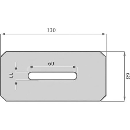 Scraper 38x130mm - AB060001