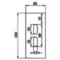 Scraper 60x140mm Lely - AB080013 Scraper 60x140mm Lely - AB080013