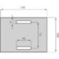 Scraper 100x135mm Lely - AB080003 Scraper 100x135mm Lely - AB080003