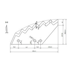 Futterwagenmesser - A5302190N