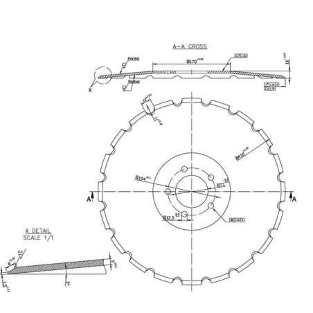 Disc Accord - AC353950N