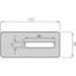 Scraper 55x120mm Amazone - AB010002 Scraper 55x120mm Amazone - AB010002