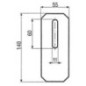 Scraper 55x140mm Amazone - AB010003