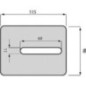 Scraper 90x115mm Amazone - AB010001