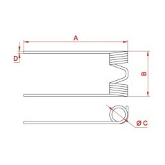 Spring tine set 27x - AI200092TS
