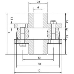 Juboflex flexible element - AJ9