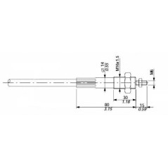 Control cable AK-CG 6000mm - AKCZ6000