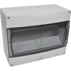 Cabinet IP55/12 modules/1 row - AKE12