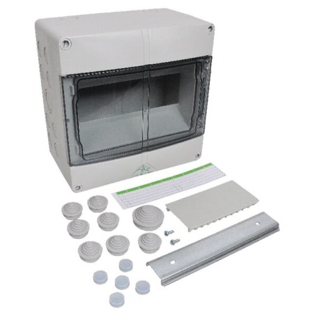Cabinet IP55/9 modules/1 row - AKE09