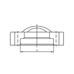 AFH612 Oleo Tecnica, Split Flanges 