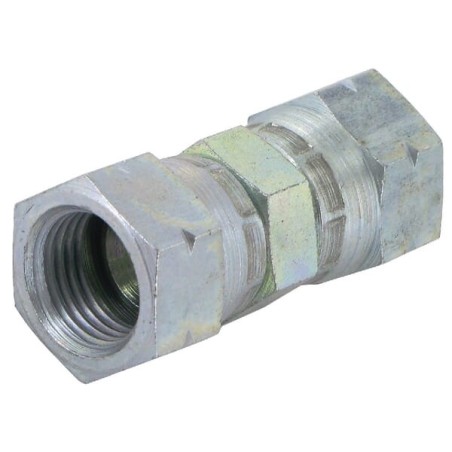 Reducing adaptor with hex, 9/16 JIC x 9/16 JIC - ADA09FJ