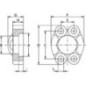 Uncut split flange SAE - AFSI316
