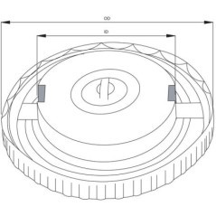 Tankdeckel JD - AL34678N