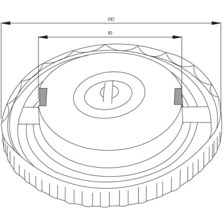 Tankdeckel JD - AL34678N
