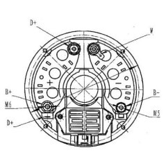 ALT26250091 Kramp, Alternators 