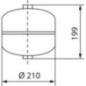Air tank small - ATS3 Air tank small - ATS3