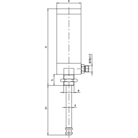 Kompaktzylinder hydr. 6 Zoll - ARZO0505150000