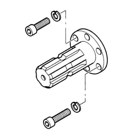 P.T.O. Shaft 1 3/8 inch - AR1519
