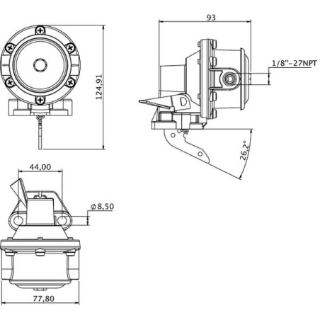 Kraftstoffpumpe JD - AR53567KR