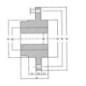 Anbaunabe 70 mm - AM70 Anbaunabe 70 mm - AM70
