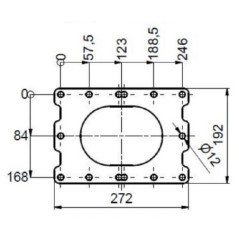 Rotary lobe pump R116-180Sframe - APK0000186