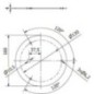 Beacon weldable bracket weld for fix mount beacon 160mm - BS2017KR Beacon weldable bracket weld for fix mount beacon 160mm - BS2017KR