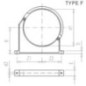 Rohrschelle 160 mm - BP160190 Rohrschelle 160 mm - BP160190