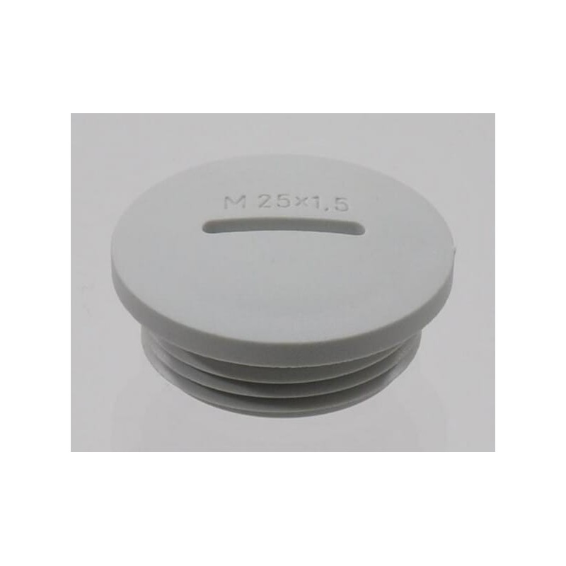 Blindstopfen M25 PA Grau - BSM25
