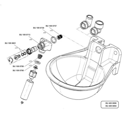 Filter F9S 10 Stck. - BU1090757