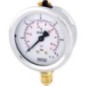 Manometr glicerynowy, średnica 63 mm 6 bar, przyłącze dolne 1/4 cali - B711W063006D