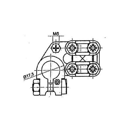 Battery terminal heavy positive - BA731