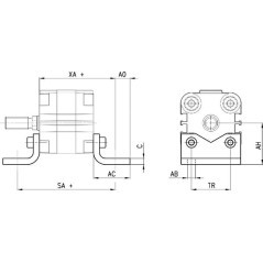Foot mounting - B3150