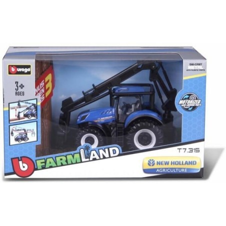 Ciągnik New Holland T7.315 z ładowaczem do drzewa - BB1831669