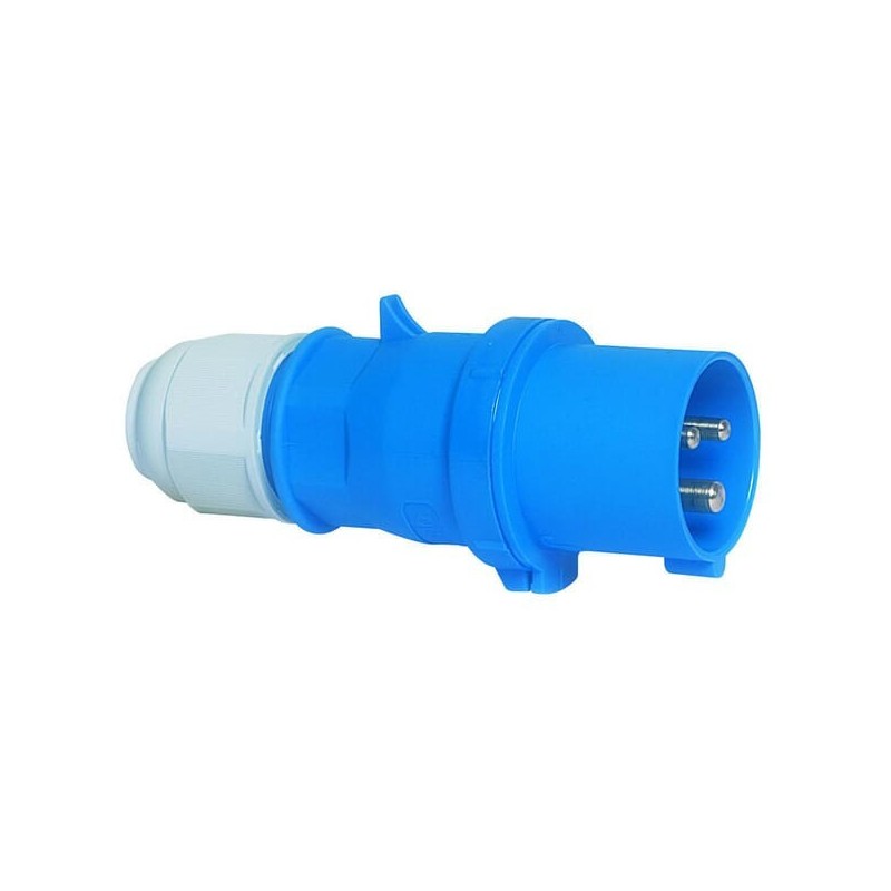 CEE plug 16A 3P 230V IP44 QC - B210539