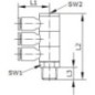 Push-in fitting - BC3S1238P