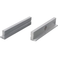 Nakładki aluminiowe imadła 115 mm 2 szt. - BH1200