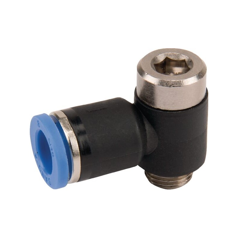 L-push-in fitting 8x1/8 inch - BCS818PB L-push-in fitting 8x1/8 inch - BCS818PB