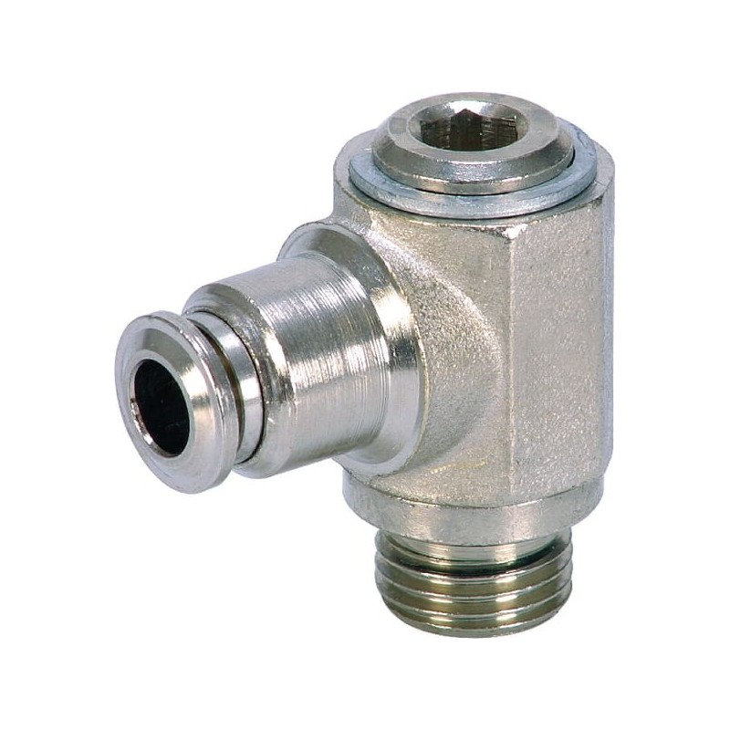 L-push-in fitting 8x1/4 inch - BCS814B