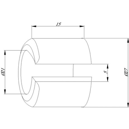 Spannbuchse 15mm - BH4736