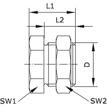 Bulkhead fitting - BHF14