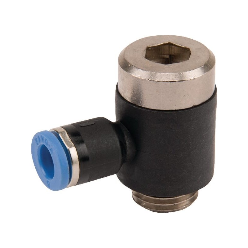 L-push-in fitting 6x1/4 inch - BCS614PB L-push-in fitting 6x1/4 inch - BCS614PB