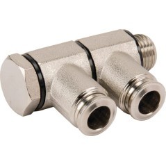L-push-in fitting 8x1/4 inch - BCS814BB