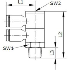 BC2S418P Kramp, Verteiler 