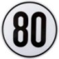 Begrenzungsschild 80km - BF80 Begrenzungsschild 80km - BF80