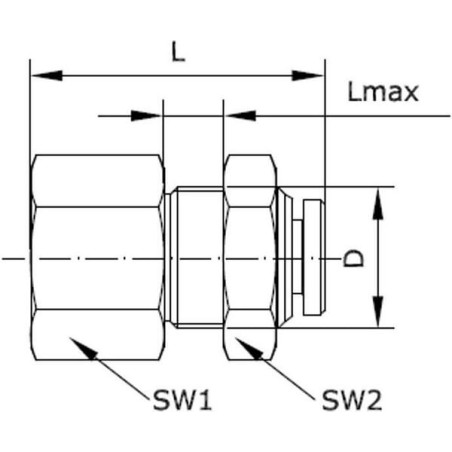 Push-in fitting - BHFT814B