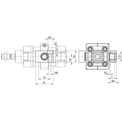 BF6380 Camozzi, Lager 
