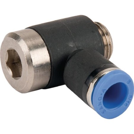 L-push-in fitting 8x1/4 inch - BCS814PB
