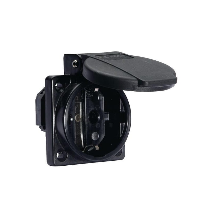 Panel socket 3P 250V 50x50 - B071097
