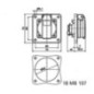 Panel socket 3P 250V 75x75 - B071105